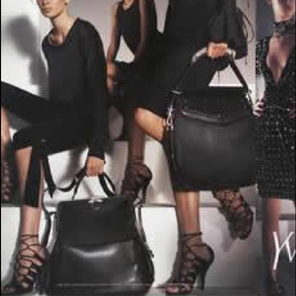 SOLD • YSL Rive Gauche Gladiator Heels sz 9 • - Picture 3 of 8